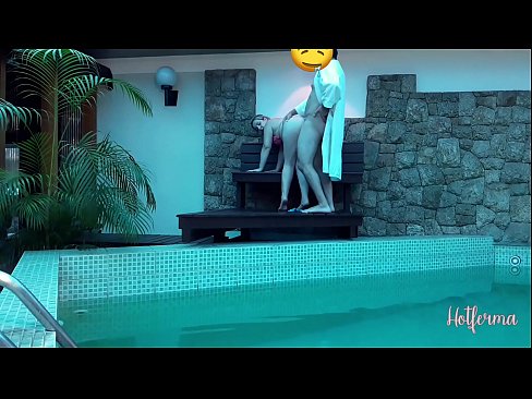 ❤️ Boss invites maid to the pool, but couldn't resist a hot ️ Quality sex at us ❌️